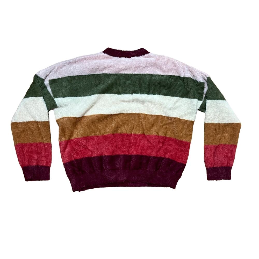 Coco + Jaimeson Fluffy Fuzzy Pullover Sweater Wom… - image 2